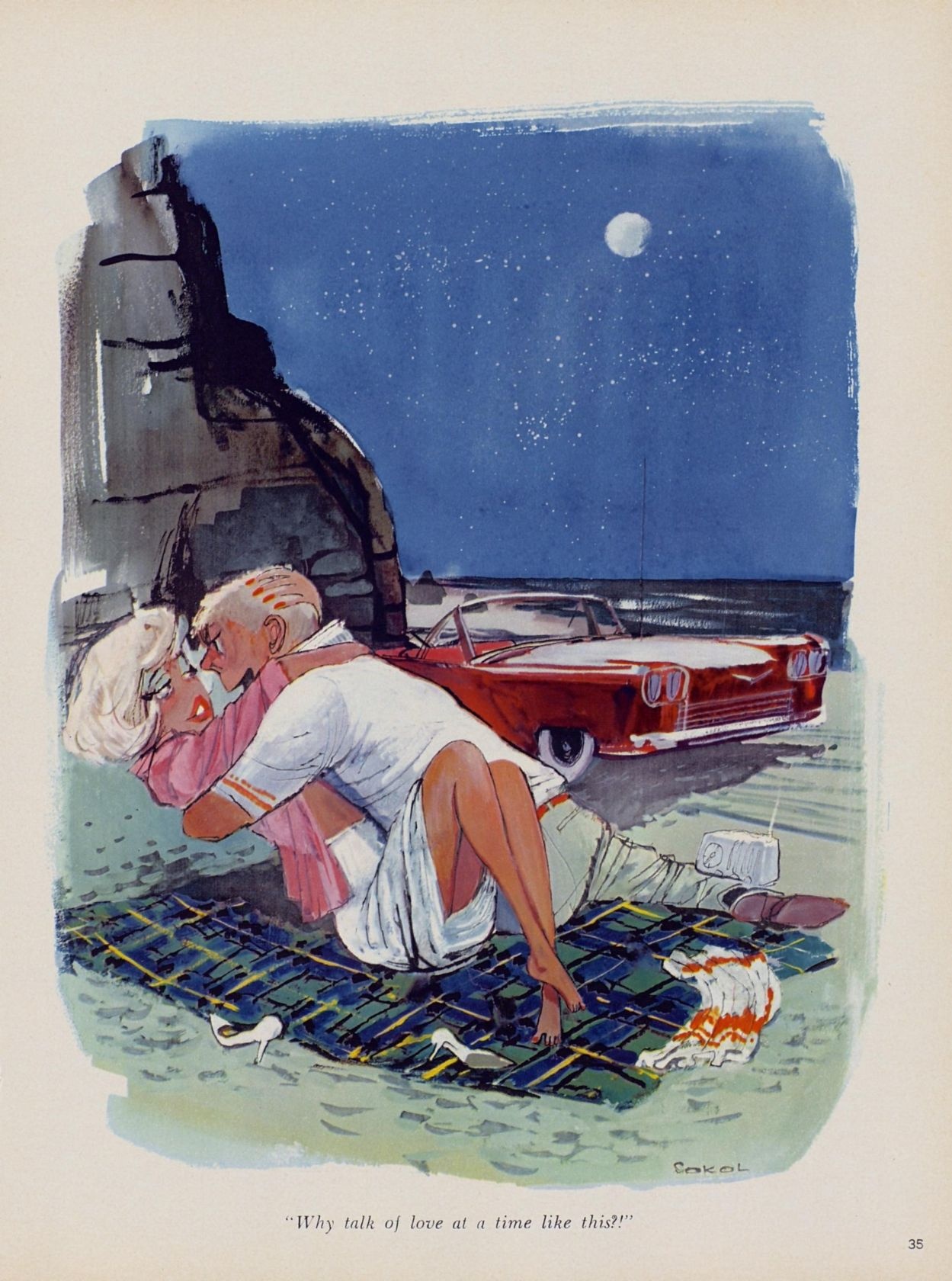 Erich Sokol - Playboy cartoons page 8 full
