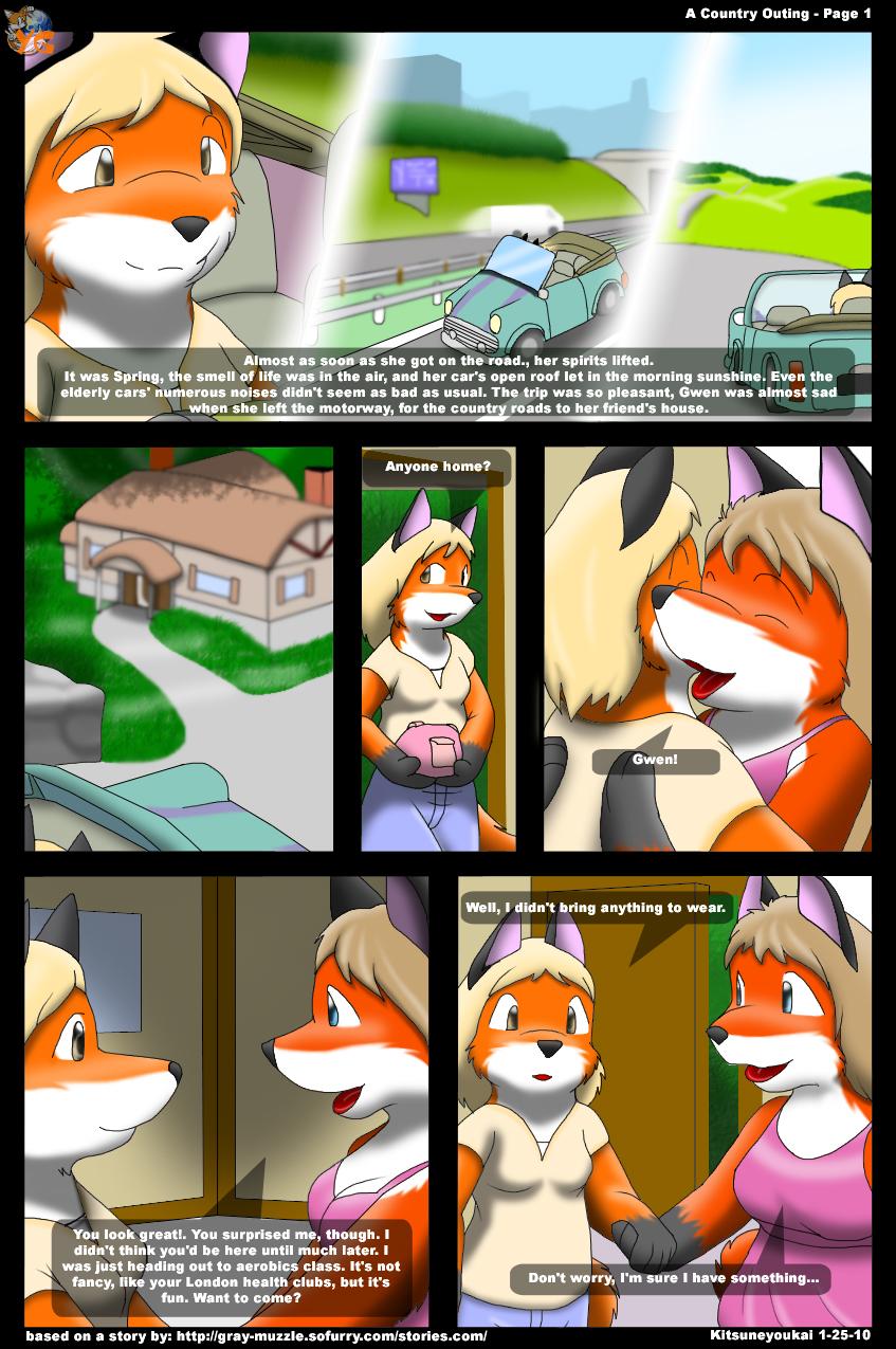 A Country Outing page 1 full