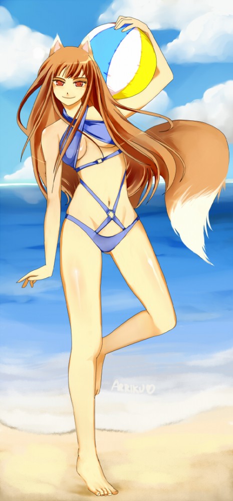 Spice and wolf all about Horo the sexy wolf godess. page 3 full