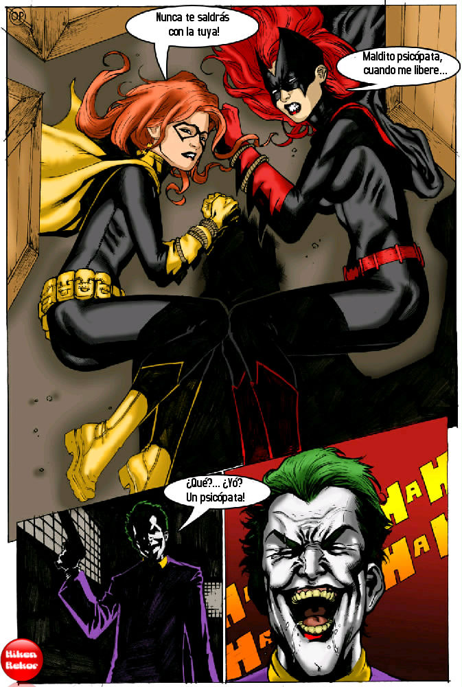 Joker vs Batwoman page 1 full