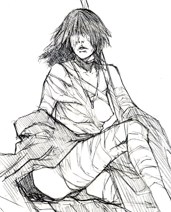 Maiden in black page 8 full