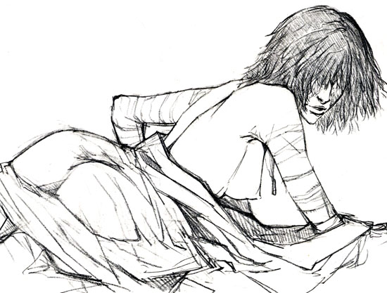 Maiden in black page 9 full