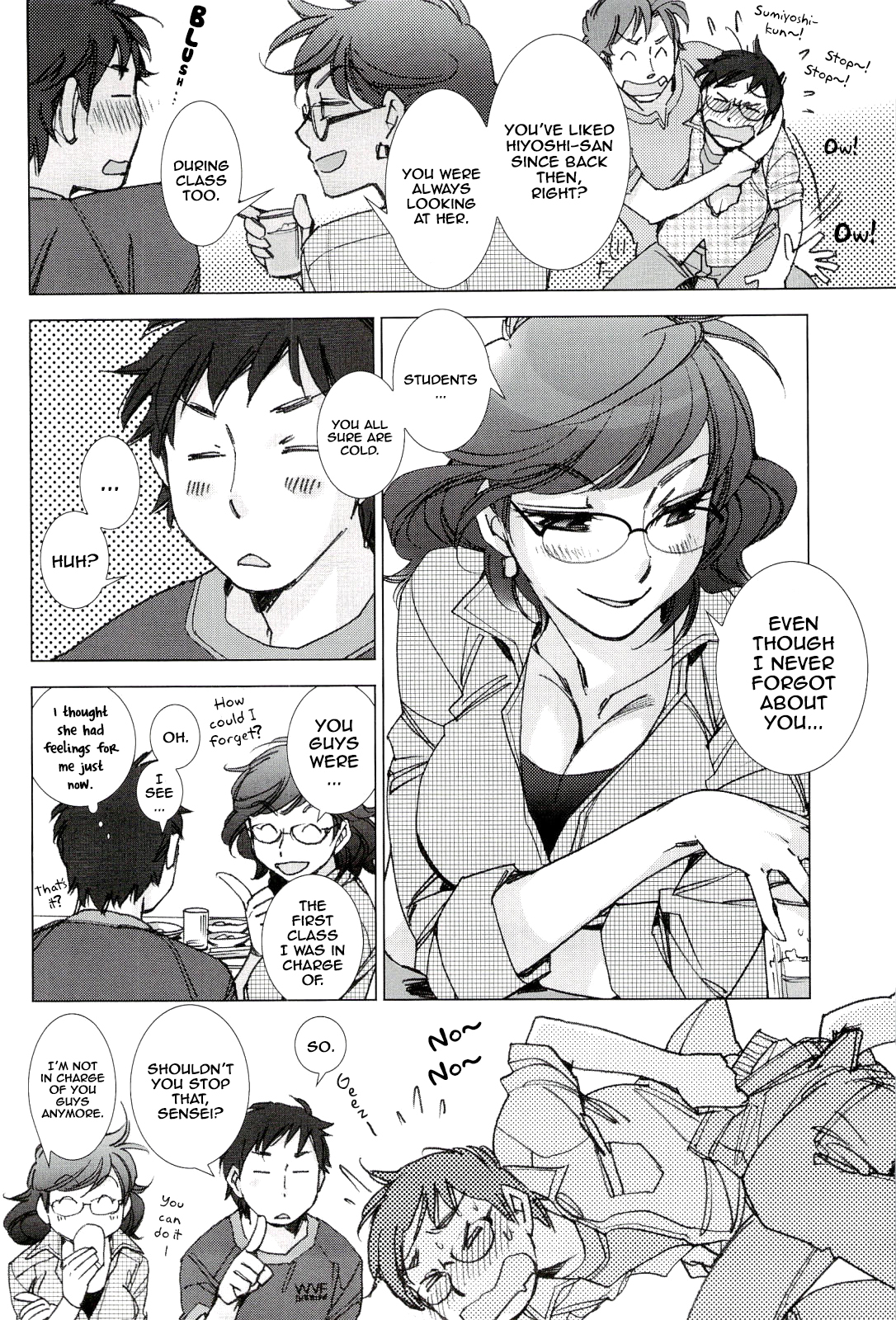 Tsunashima-kun to Ookura Sensei | Tsunashima-kun and Ookura Sensei  =Team Vanilla= page 6 full
