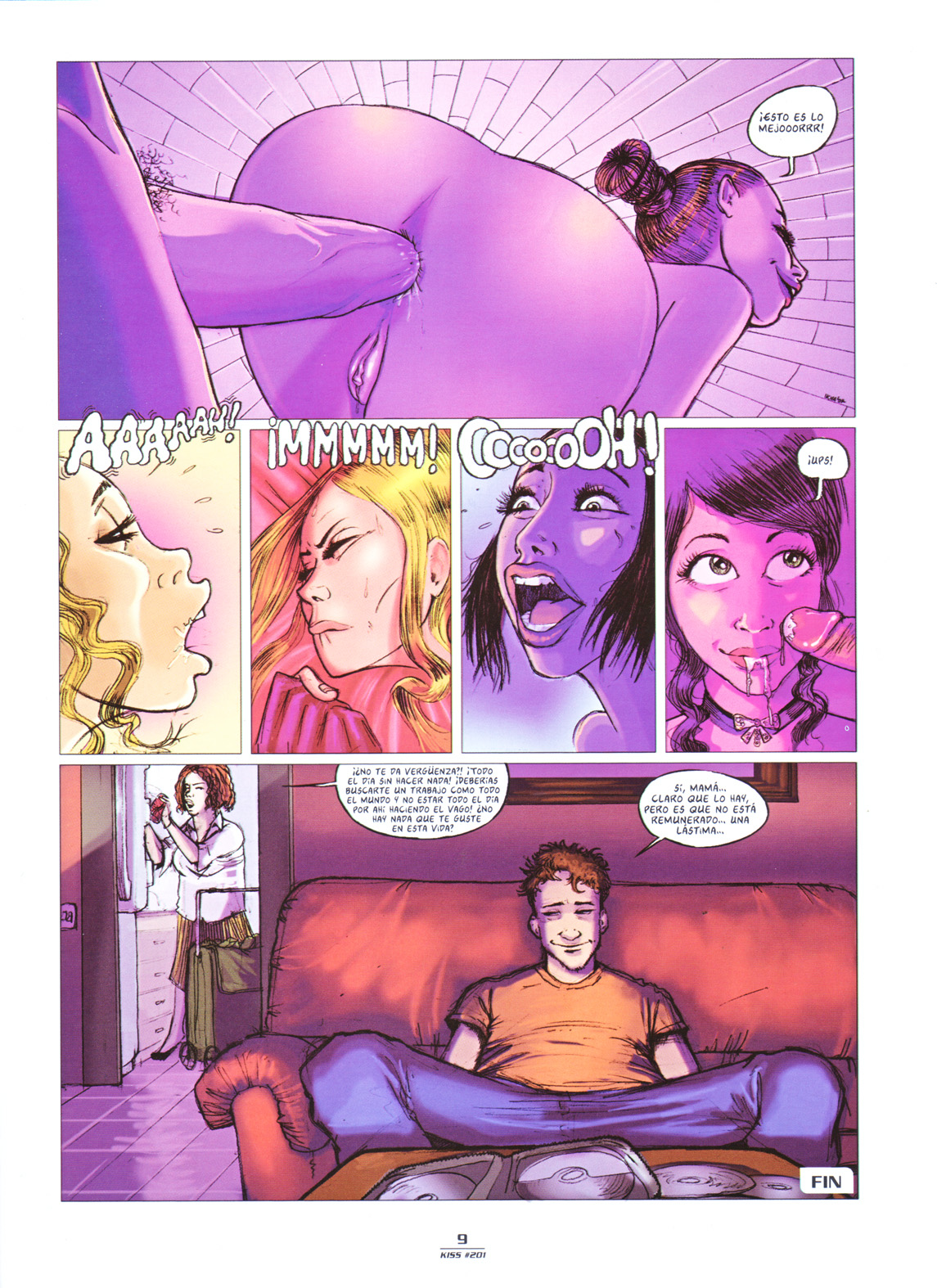 Kiss Comix 201 page 9 full