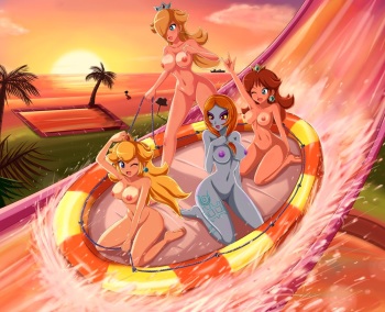 Princess peach porn cover