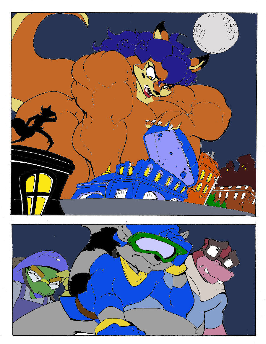 Sly's Next Big Score page 1 full