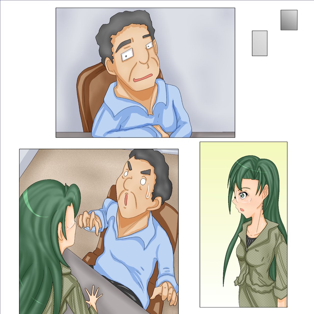 Majime na Shinnin Onna Kyoushi wa SexHara Gakuchou no Saimin Pet page 3 full