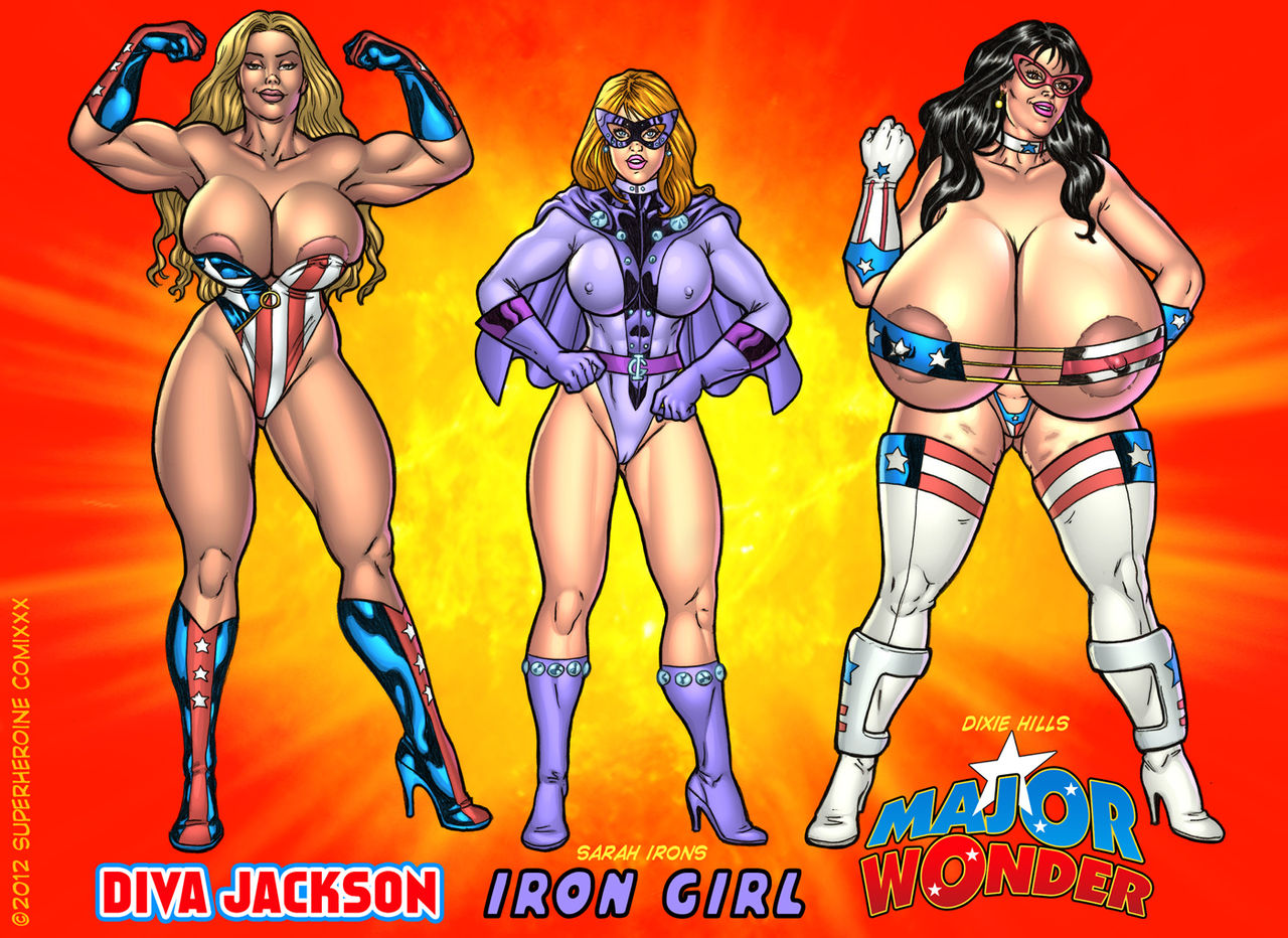 Superheroine Comixxx Gallery page 9 full