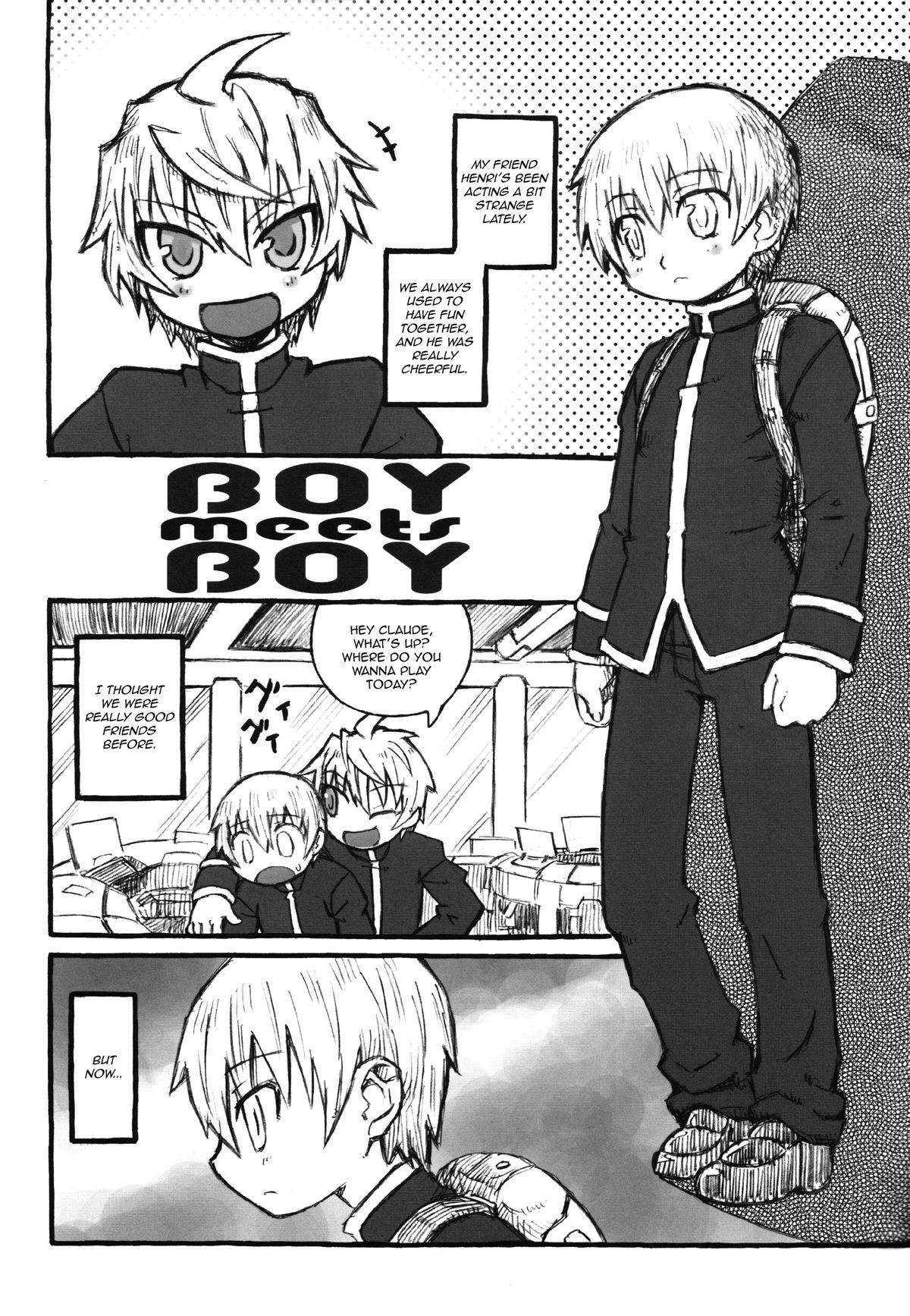 BOY meets BOY  =SW &amp; Ero Manga Girls= page 3 full