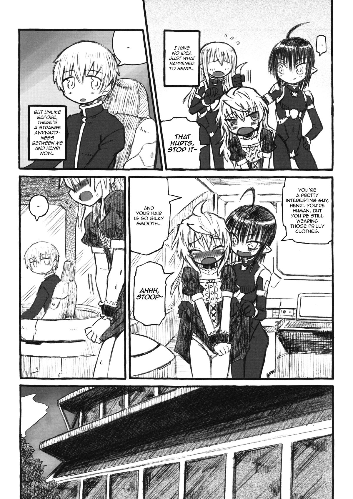 BOY meets BOY  =SW &amp; Ero Manga Girls= page 5 full