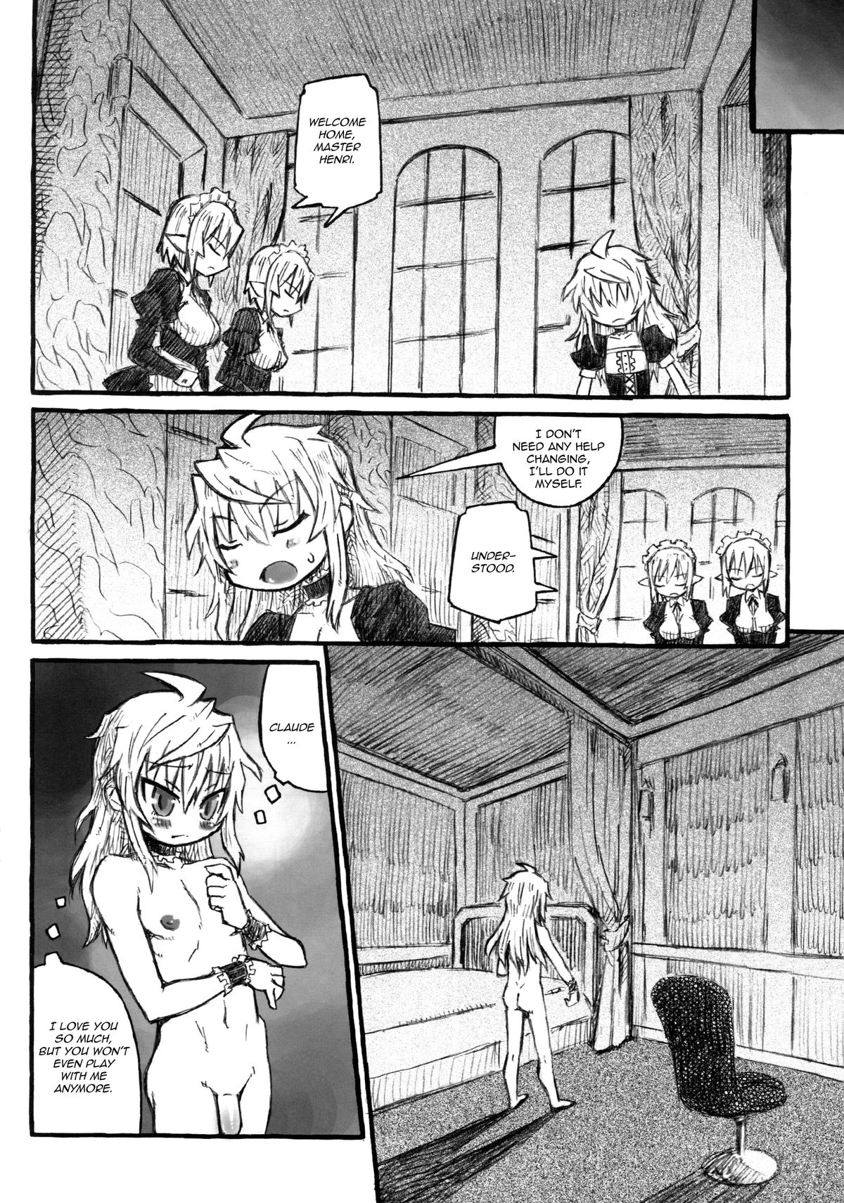 BOY meets BOY  =SW &amp; Ero Manga Girls= page 8 full