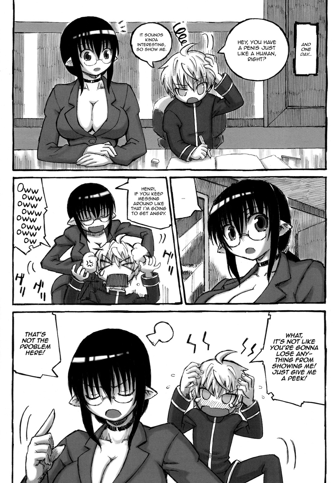 Yan-sensei no Tokubetsu Jugyou  =SW &amp; Ero Manga Girls= page 10 full