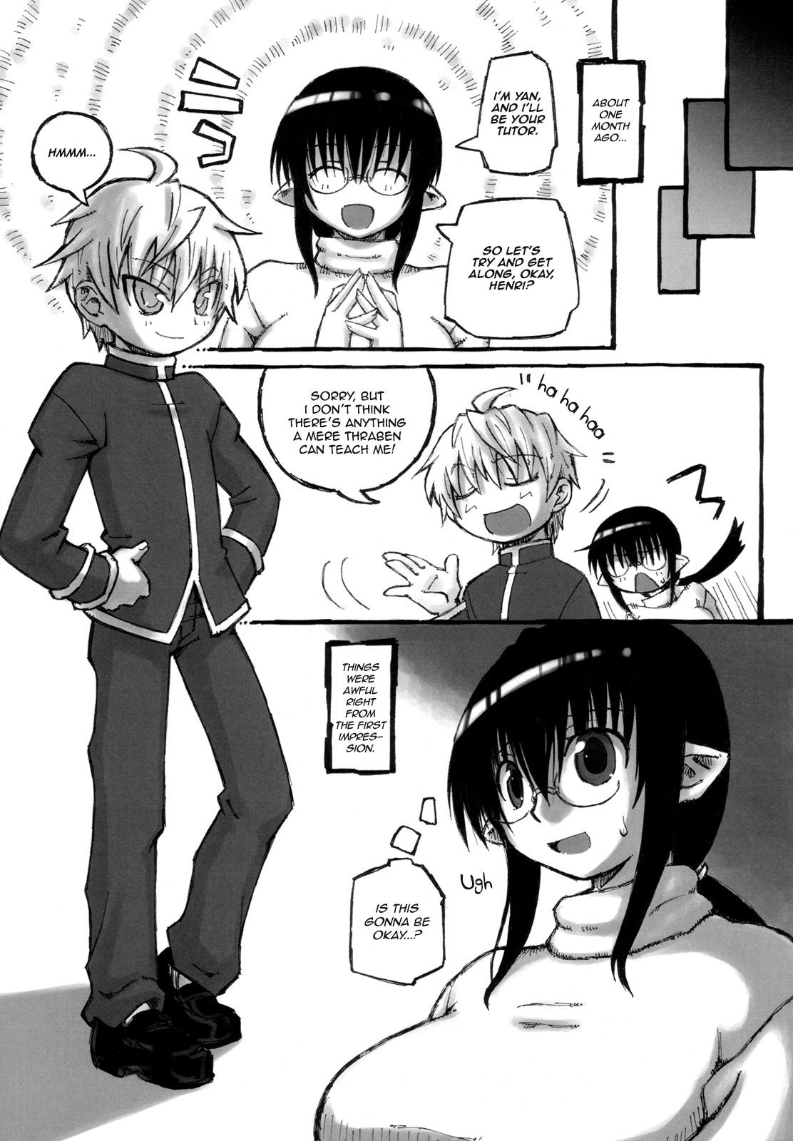 Yan-sensei no Tokubetsu Jugyou  =SW &amp; Ero Manga Girls= page 8 full