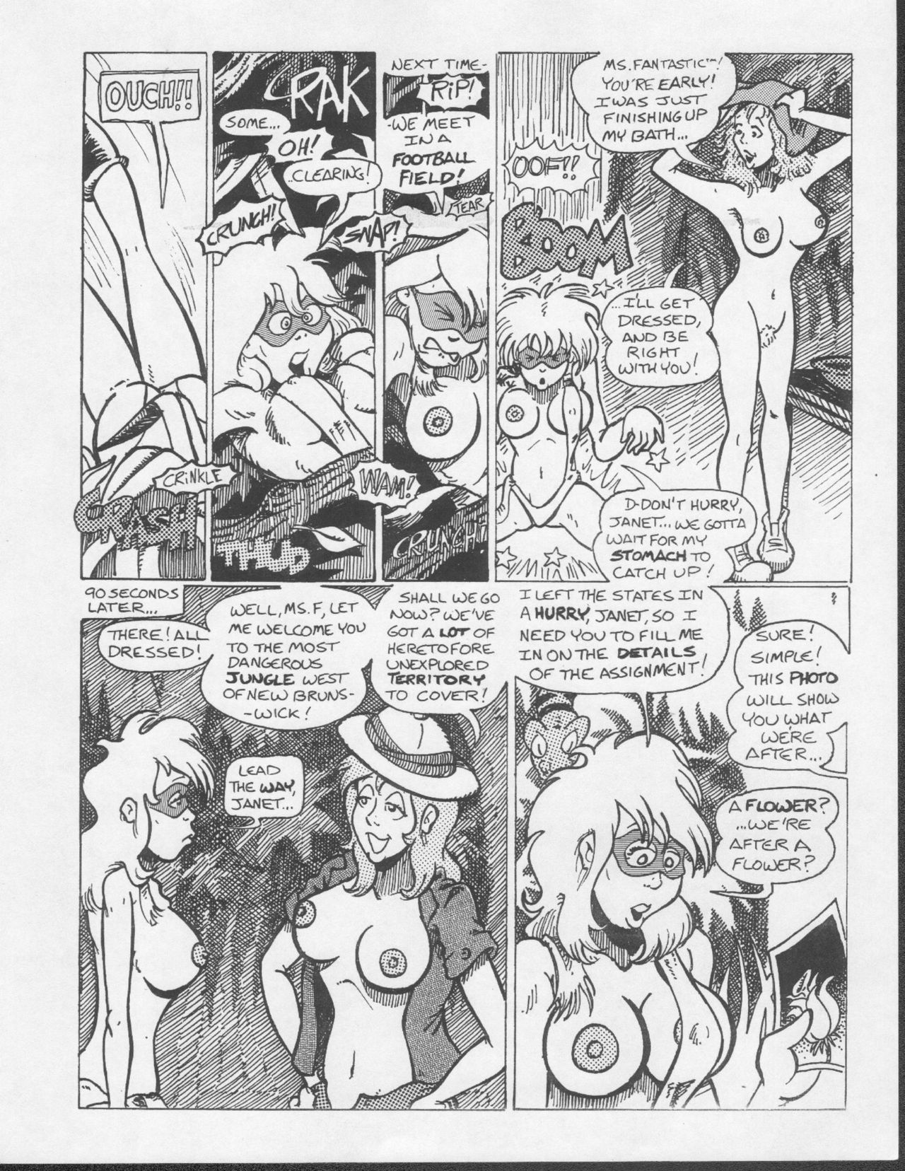 Jungle Janet/Ms F 'Playful Pollen page 2 full