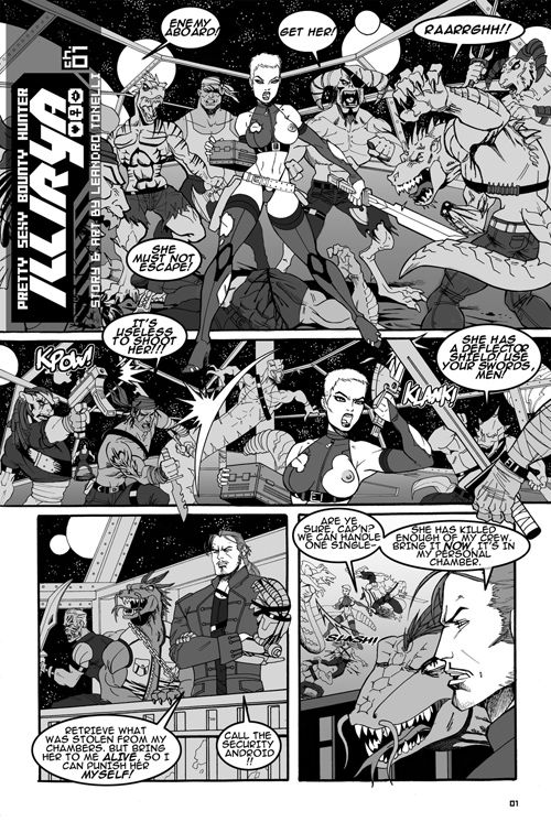 Pretty Sexy Bounty Hunter - Illirya page 1 full