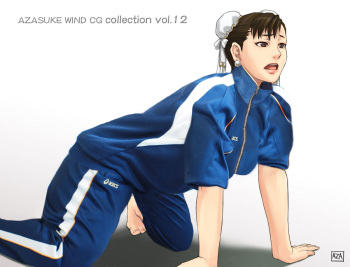 azasuke with schoolwear asics cover