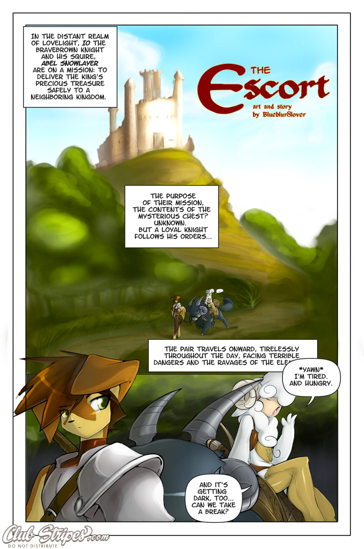 The Escort page 1 full