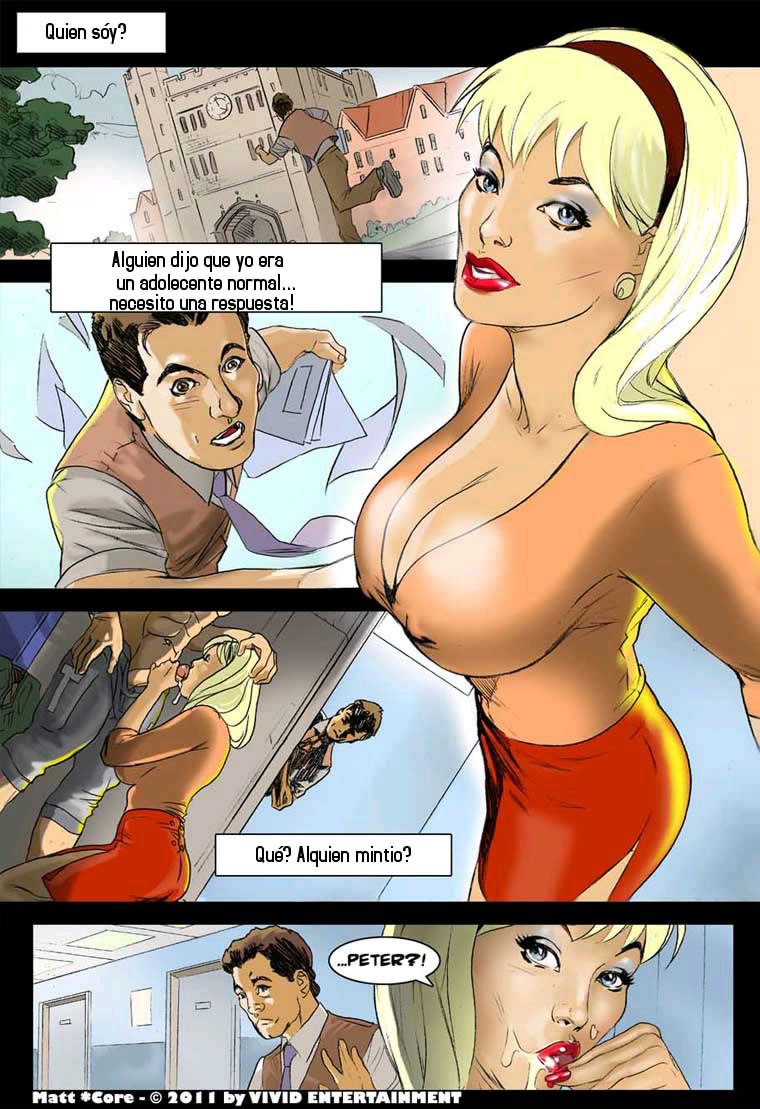 Spider-man porn parody page 2 full