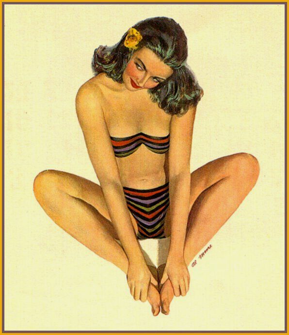 Al Moore pin-up's page 10 full