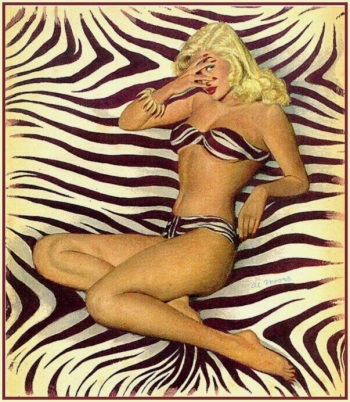 Al Moore pin-up's cover