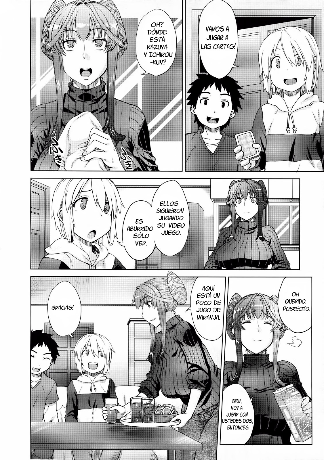 Otomarikai Zenpen | Sleepover 1 page 4 full
