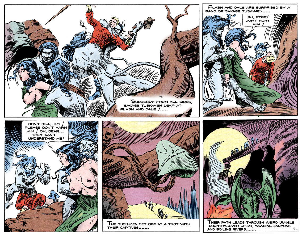 FG #9 Among the Tusk-Men page 3 full