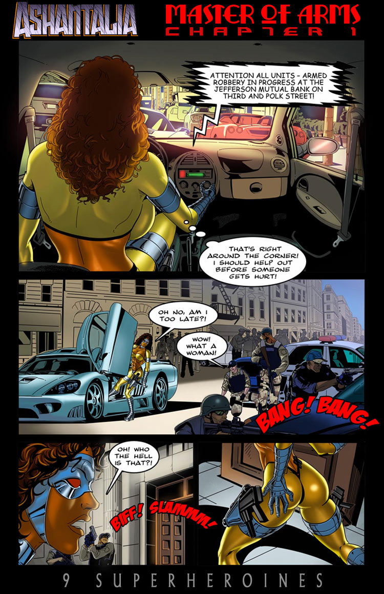 9 Superheroines - The Magazine #8 page 4 full
