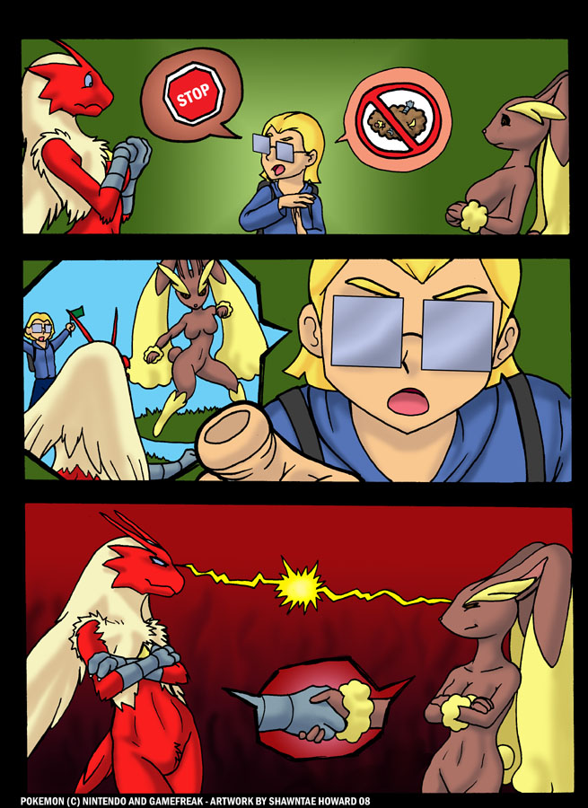 Pokemon Battle: Lopunny Vs Blaziken page 3 full