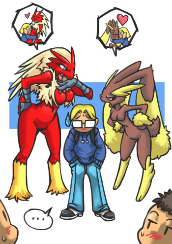 Pokemon Battle: Lopunny Vs Blaziken cover