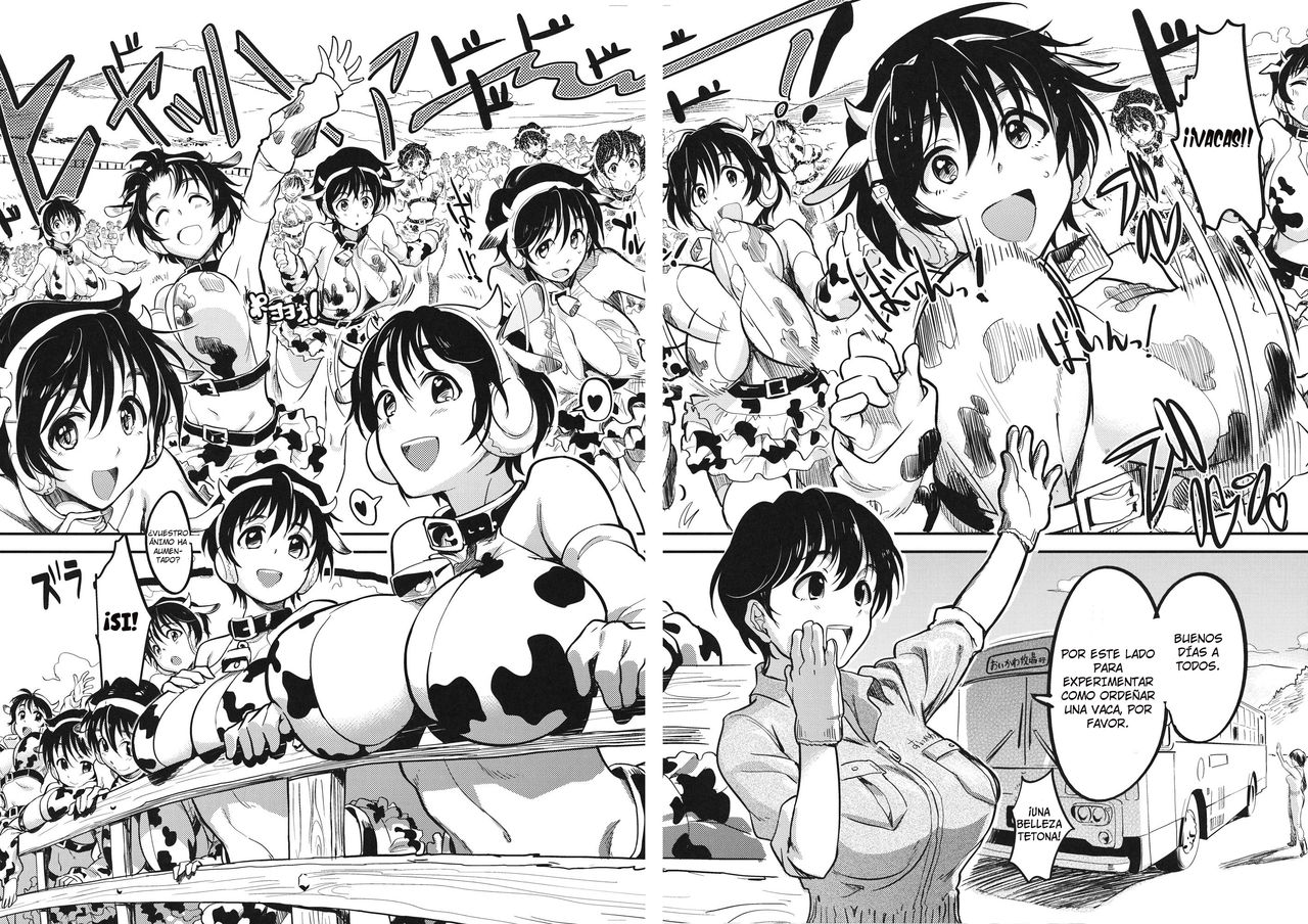 Oikawa Bokujou no Chichi Shibori Taiken Tour | Tour Pastos Oikawa Práctica manual de ordeño   =P666HF= page 4 full