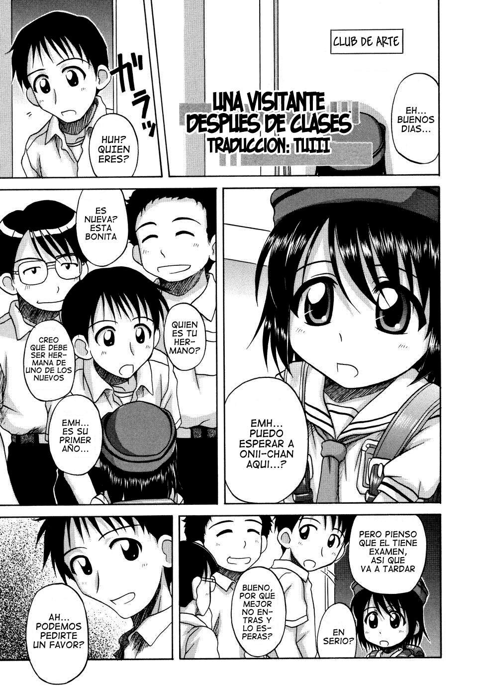Una visitante despues de clase page 1 full