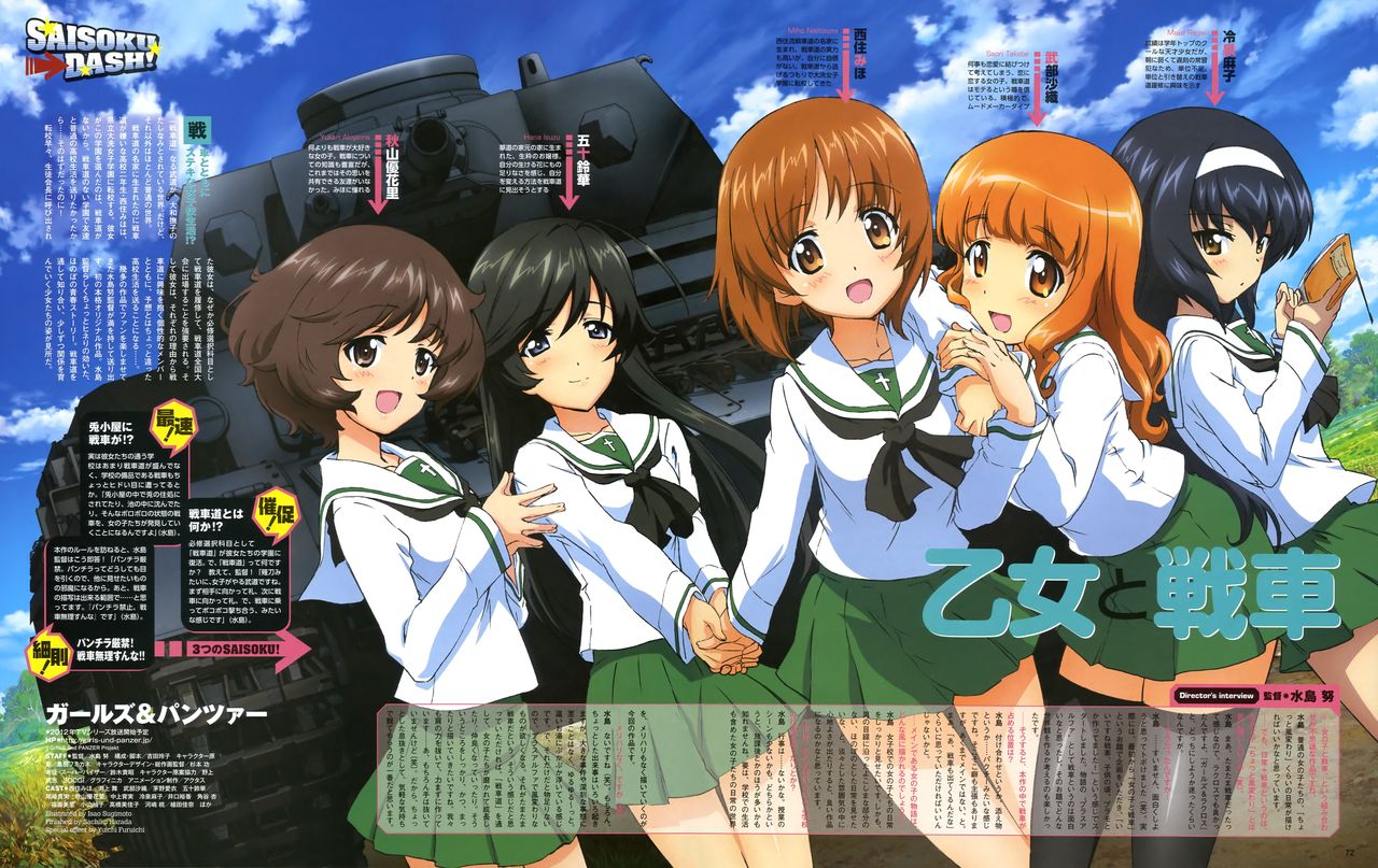 Selected 100 Girls und Panzer Pictures page 2 full