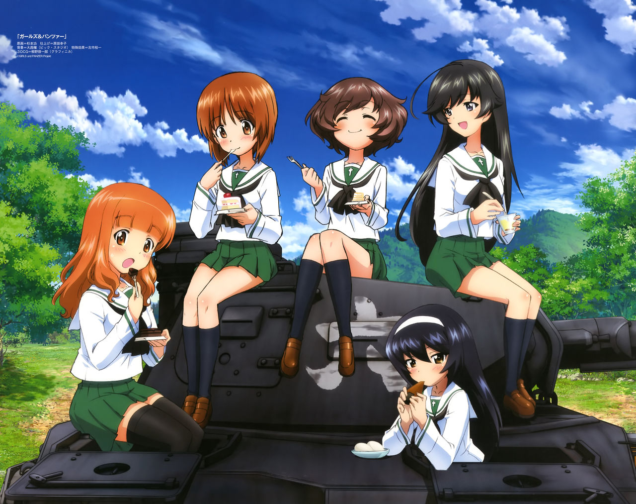 Selected 100 Girls und Panzer Pictures page 3 full