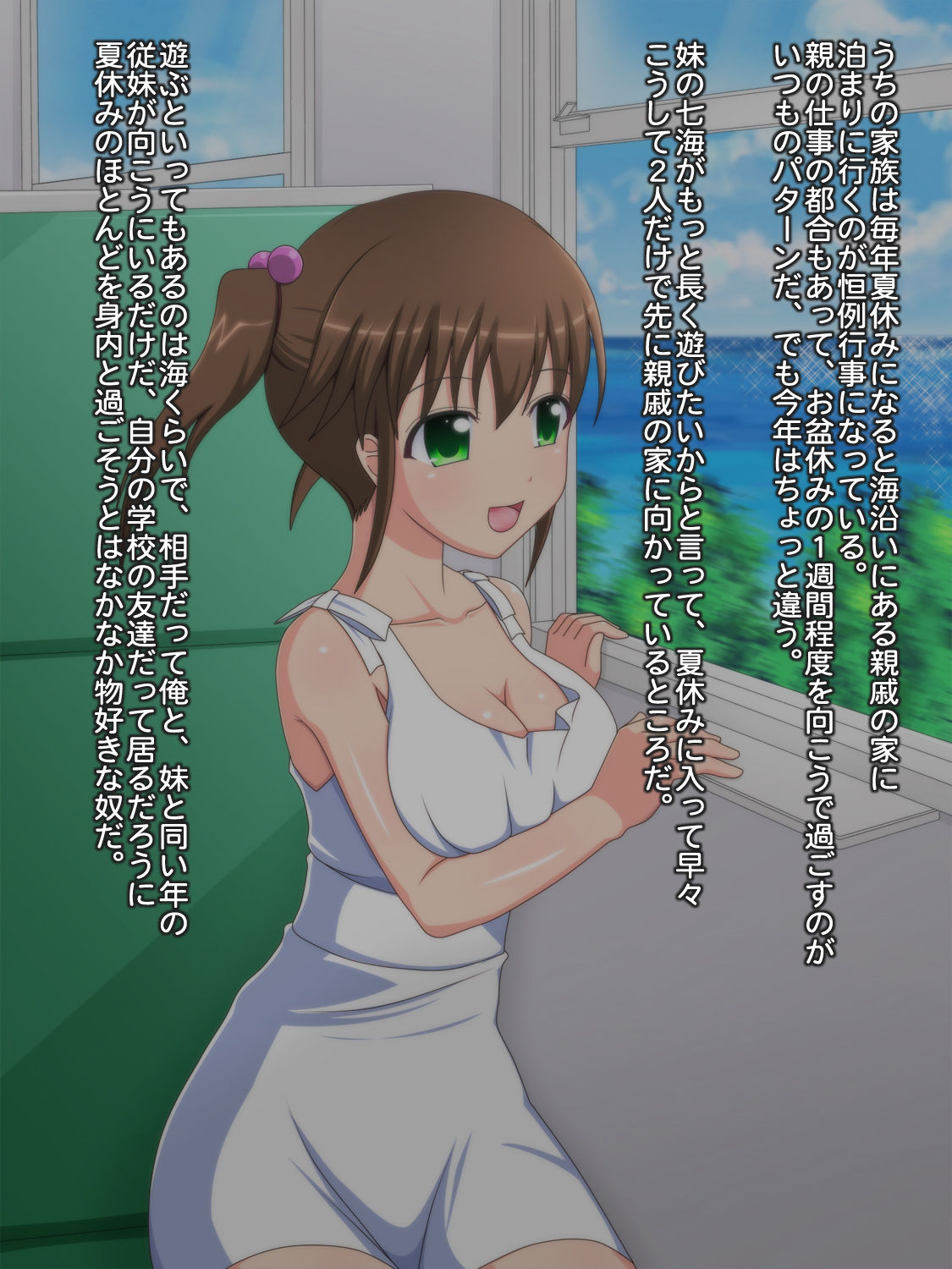 Natsu Yasumi Ha Mainichi Imouto to Nama Hame Ecchi page 4 full