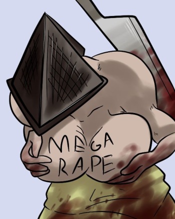 Welcome to Silent Hill. Would you like rape here or to go? cover