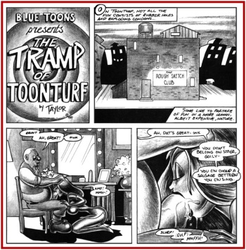 The Tramp of Toonturf cover