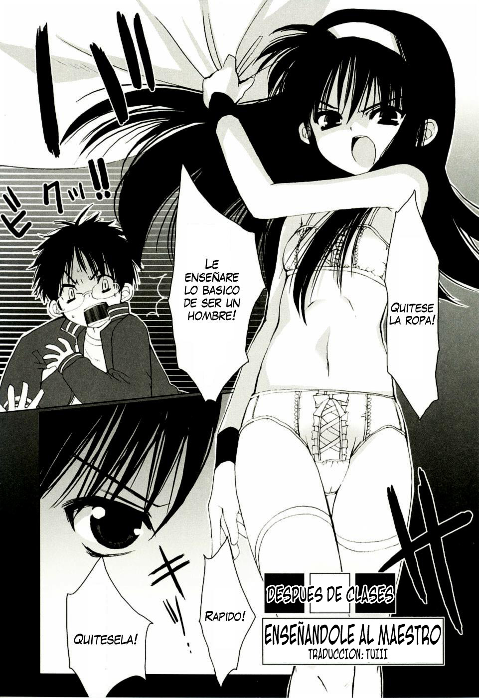 Houkago no Kyoushitsu Fuukei | Despues de Clases Ch. 3 page 5 full