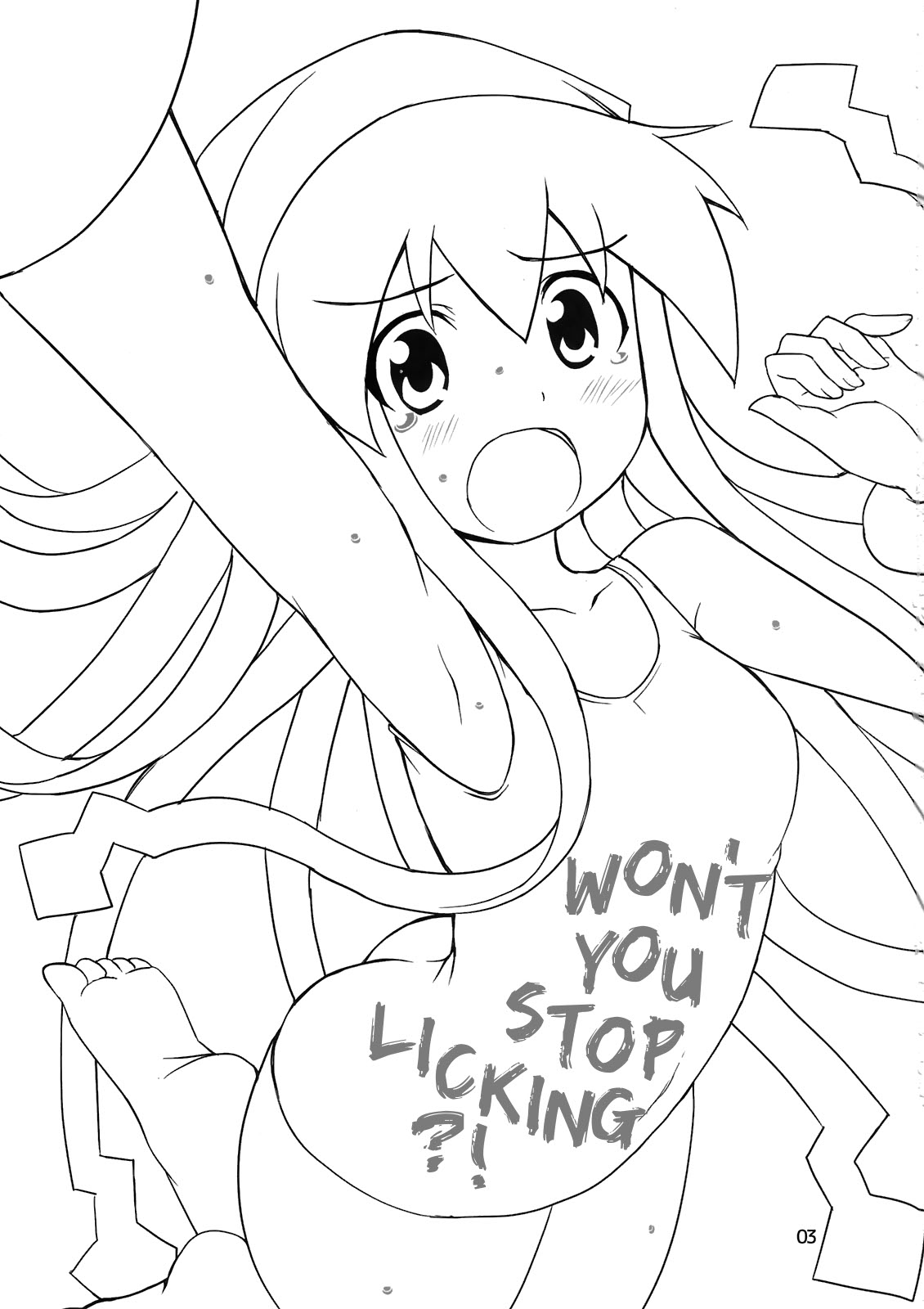 Peropero suru no o Yamena Ika! | Won't you stop licking!   =LWB= page 3 full