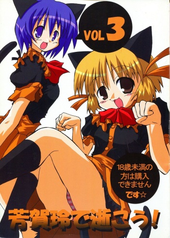 Haga Rei de Ikou! Vol. 3 cover