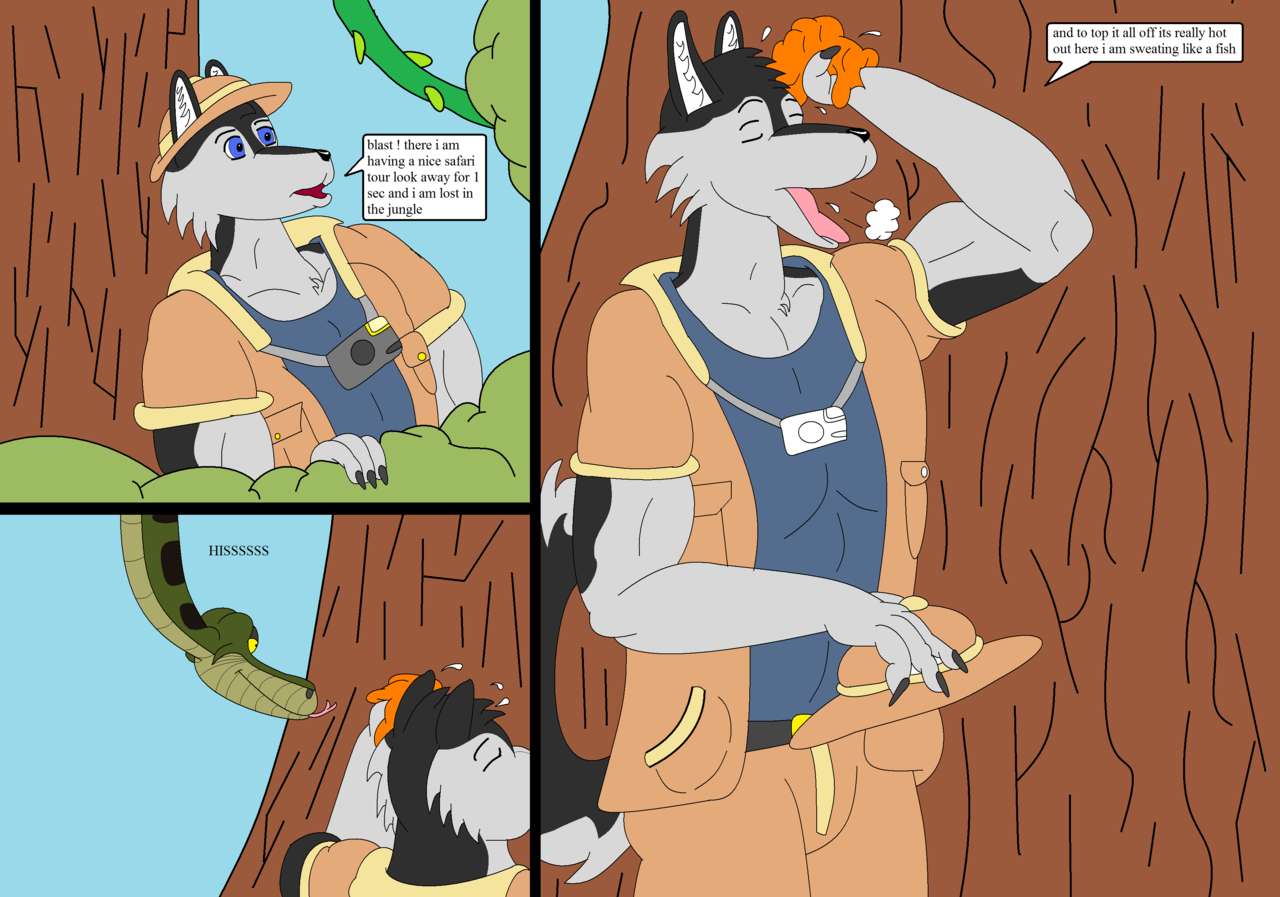 Furry Gay Kaa Comic page 2 full