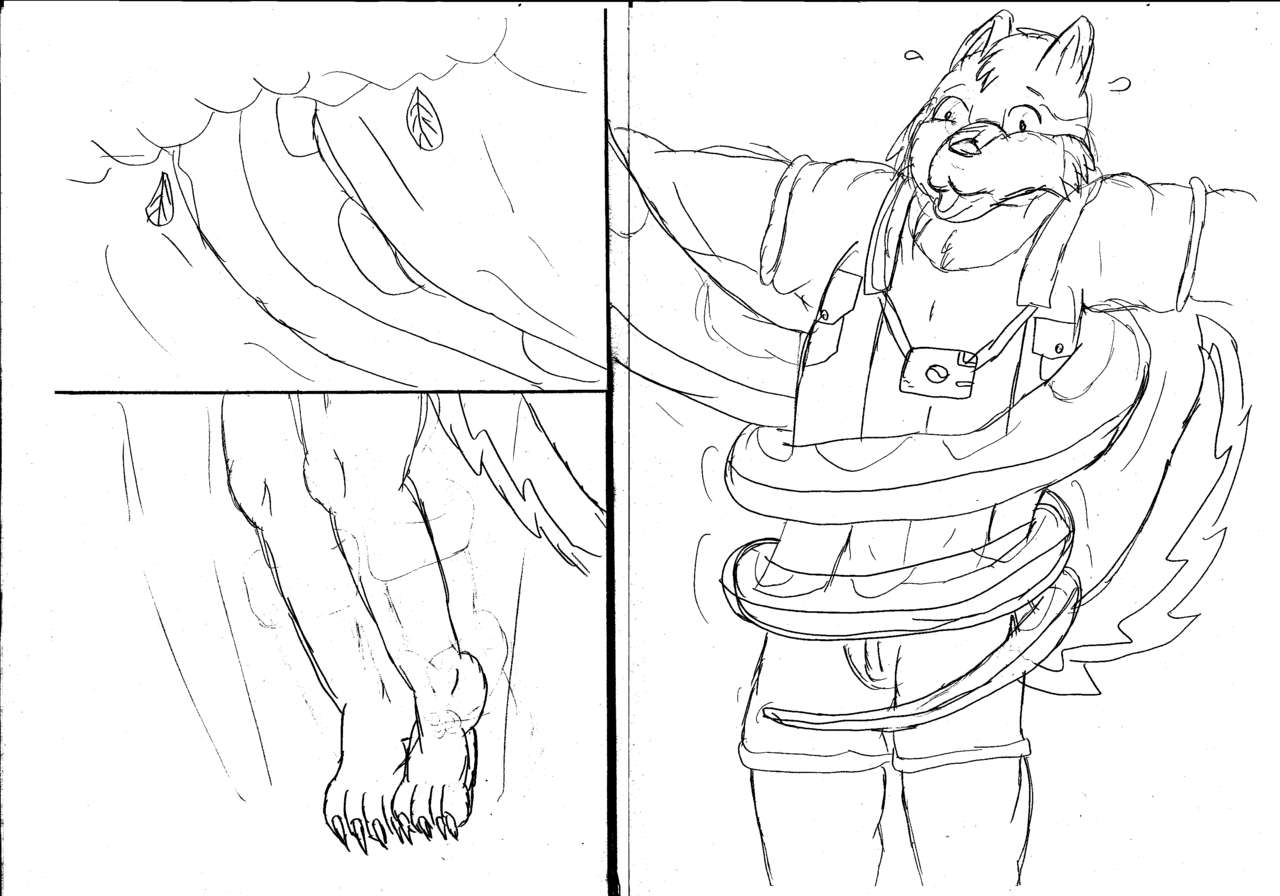 Furry Gay Kaa Comic page 4 full