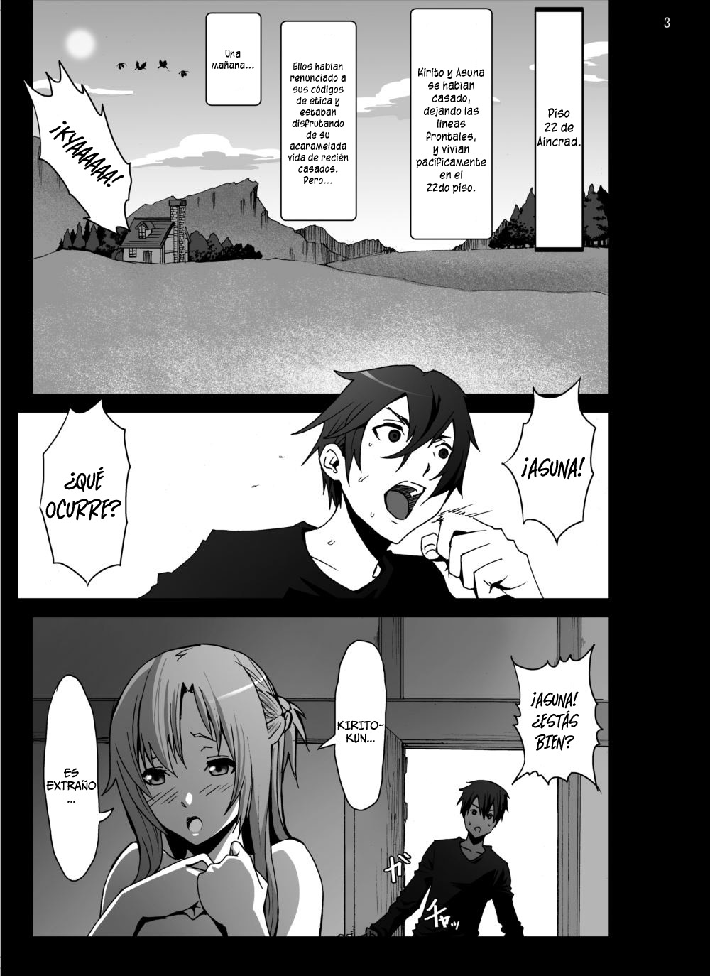 Asuna o Bakunyuni Shite Mita | I Gave Asuna Giant Tits   =HACHInF &amp; P666HF= page 3 full