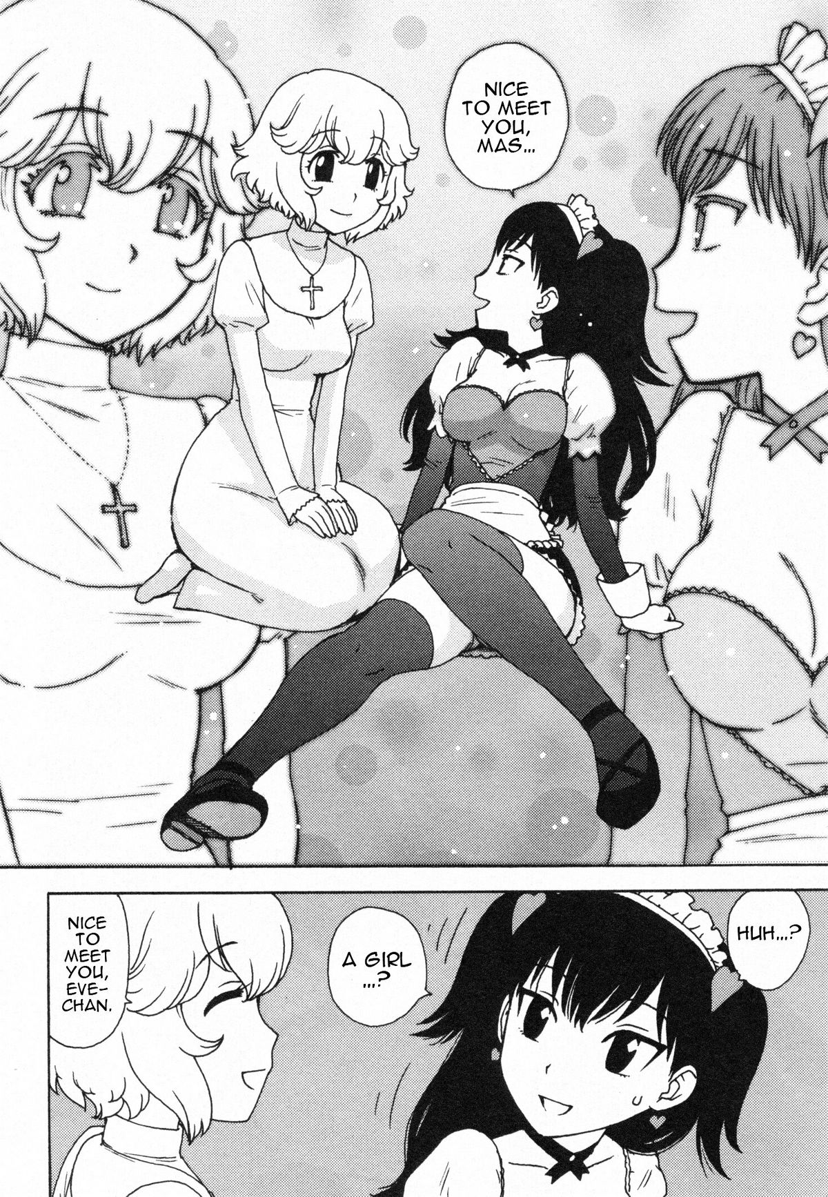 Eve to Love - Eve and Love, The Mechanical sweethearts. page 8 full