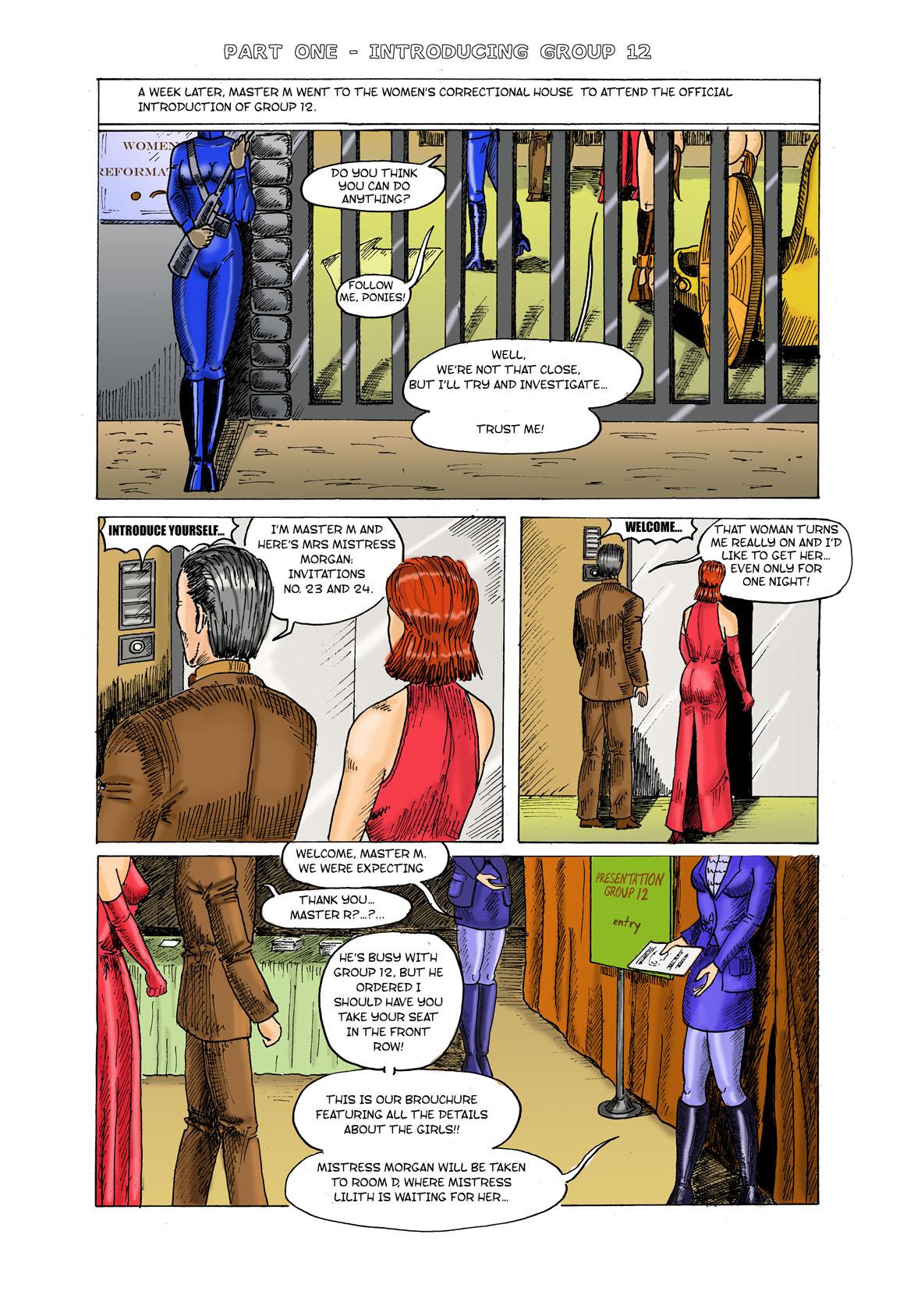 Mistress X #3 page 2 full