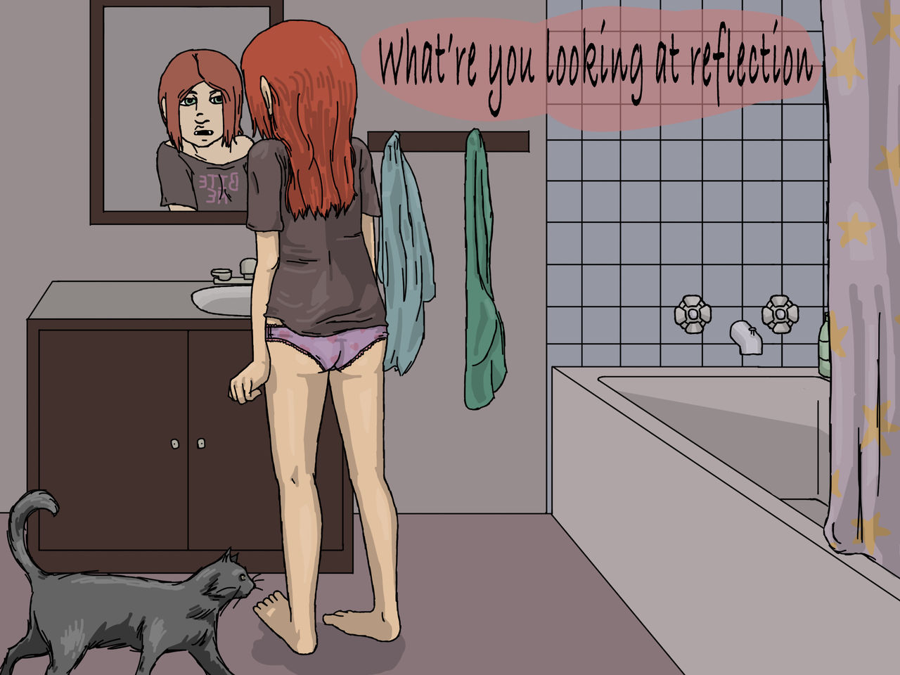 Zoe the Vampire webcomic special page 7 full
