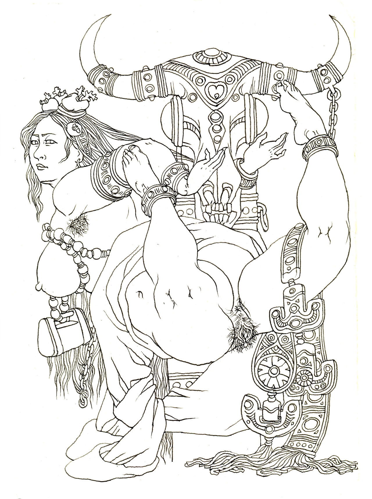New artist of Youxin --Chinese Guro &amp; bondage painter page 2 full