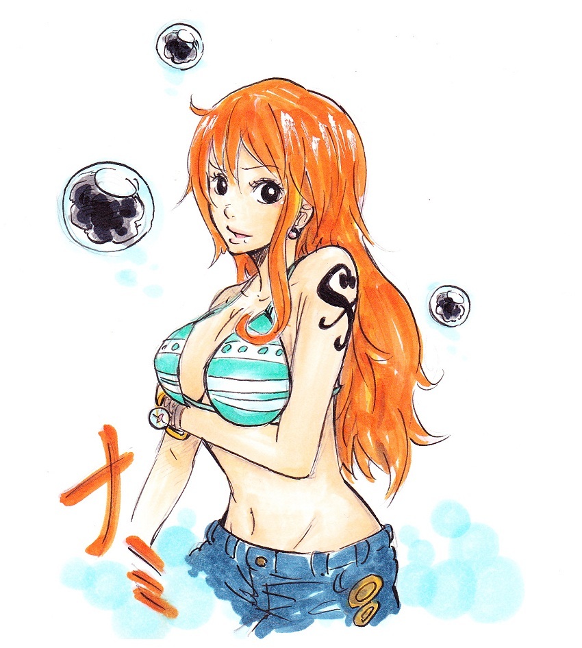 Nami - One Piece page 9 full
