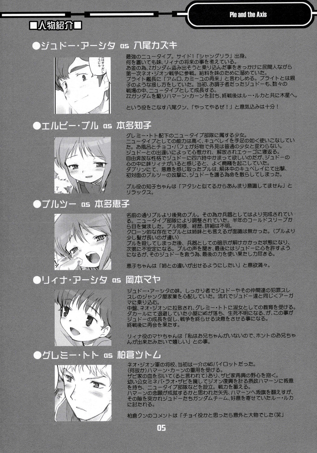 Puru to Axis to page 6 full