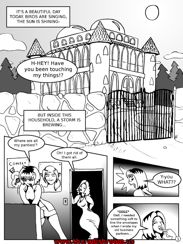 Tales of Schlock #21: Who's Afraid of the Big Bad Bitch? page 3 full