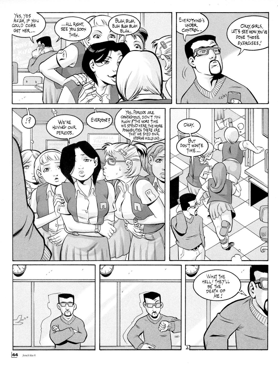 Snow Sluts + bonus story page 9 full